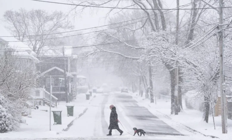 Les provinces de l’Atlantique se préparent à un début de semaine enneigé et venteux