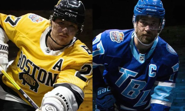 Lightning, Bruins reveal jerseys for 2026 Stadium Series