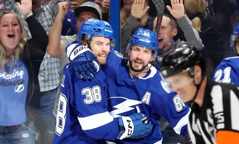 Lightning's Brandon Hagel Opens Up About Nikita Kucherov Pairing