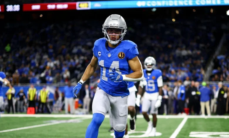 Lions WR Amon-Ra St. Brown (ankle) active vs. Cowboys