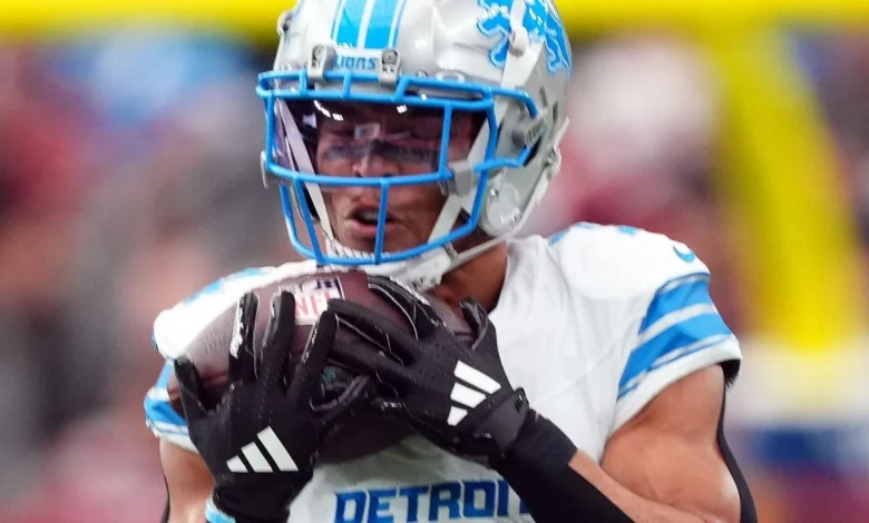 Lions WR St. Brown likely a game-time decision