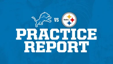 Lions vs. Steelers practice report: Dec. 17