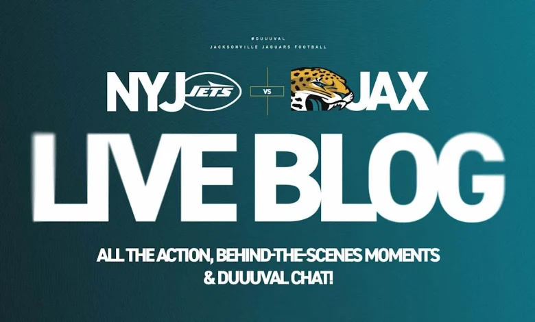 Live Updates from Jets vs. Jaguars Week 15
