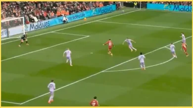 Liverpool fans were treated to a rare and welcome sight just before Ekitike’s 47-second goal