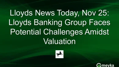 Lloyds News Today, Nov 25: Lloyds Banking Group Faces Potential Challenges Amidst Valuation