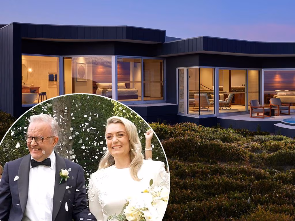 Lodge swap: Albo honeymoons at $3000-a-night luxury hotel