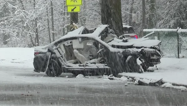 Long Island’s first snowfall triggers fatal crashes and hundreds of accidents