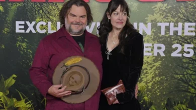 Look: Jack Black, Paul Rudd, Thandiwe Newton attend 'Anaconda' premiere