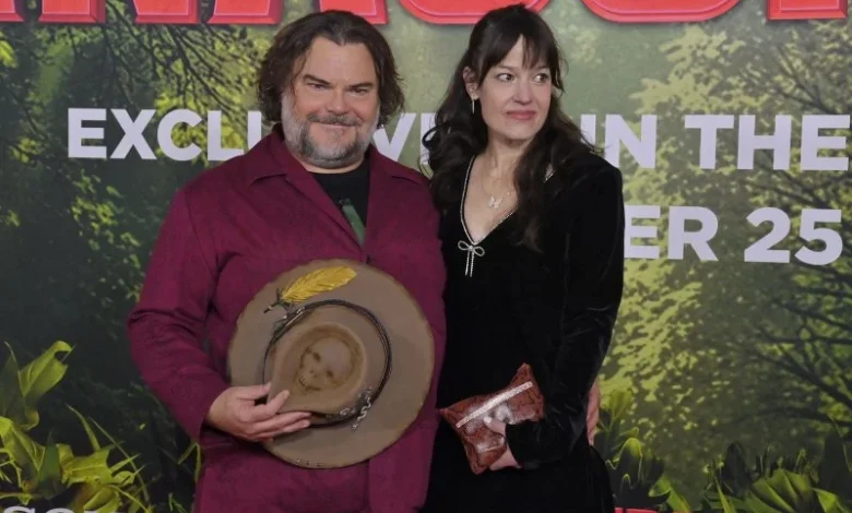 Look: Jack Black, Paul Rudd, Thandiwe Newton attend 'Anaconda' premiere