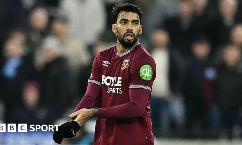 Lucas Paqueta: West Ham midfielder still affected by spot-fixing investigation, says manager Nuno Espirito Santo