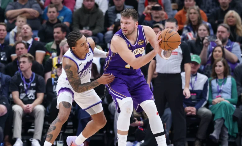 'Luka magic' leads Lakers to comeback win over Jazz