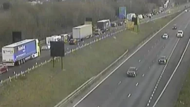 M20 traffic LIVE: Huge crash sparks oil spill and severe delays during rush hour