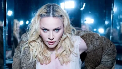 Madonna looks ageless at 67 posing in satin corset and platform heels ahead of 2026 music comeback