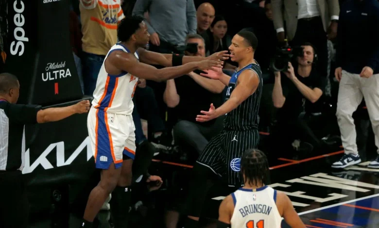 Magic's Desmond Bane fined $35K for throwing ball at Knicks' OG Anunoby