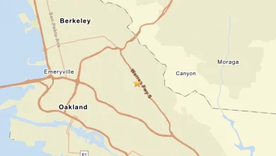 Magnitude 2.9 earthquake is felt in Oakland
