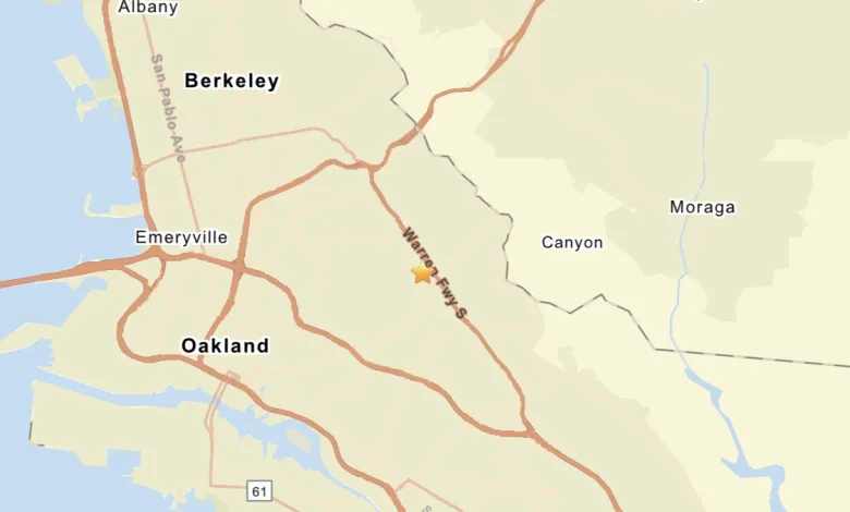 Magnitude 2.9 earthquake is felt in Oakland