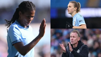 Man City women's player ratings vs Aston Villa: Bunny Shaw brings up a century of goals and Vivianne Miedema impresses as Women's Super League leaders earn commanding win | Goal.com Australia