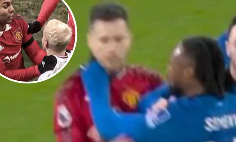 Man United fans livid after throat grab double standard, eight goals in wild Premier League game