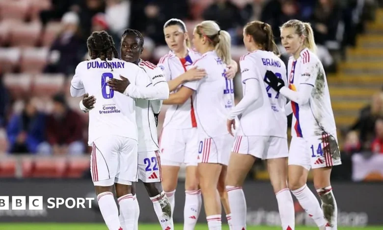 Man Utd beaten by superior Lyon in Women's Champions League