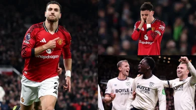 Man Utd player ratings vs West Ham: Where was Bruno Fernandes?! Captain uninspiring as Red Devils fail to build on Diogo Dalot strike and drop yet more points at home