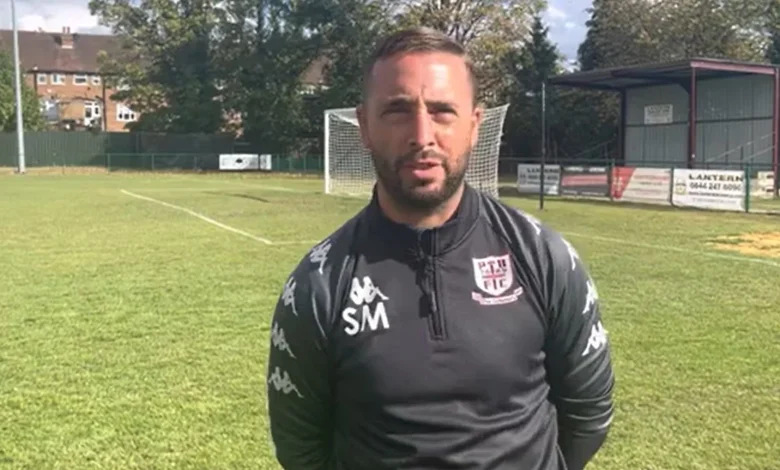 Manager suffers 'injuries to face' as non-league clash postponed - one arrested