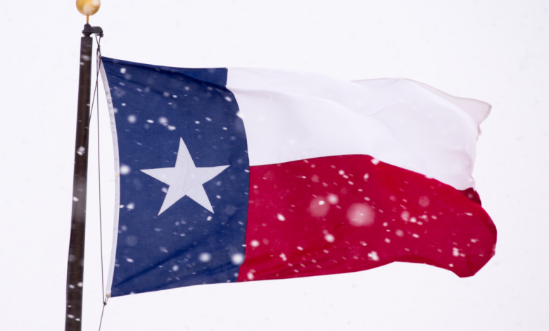 Map Shows Texas Counties Where Snow is Forecast