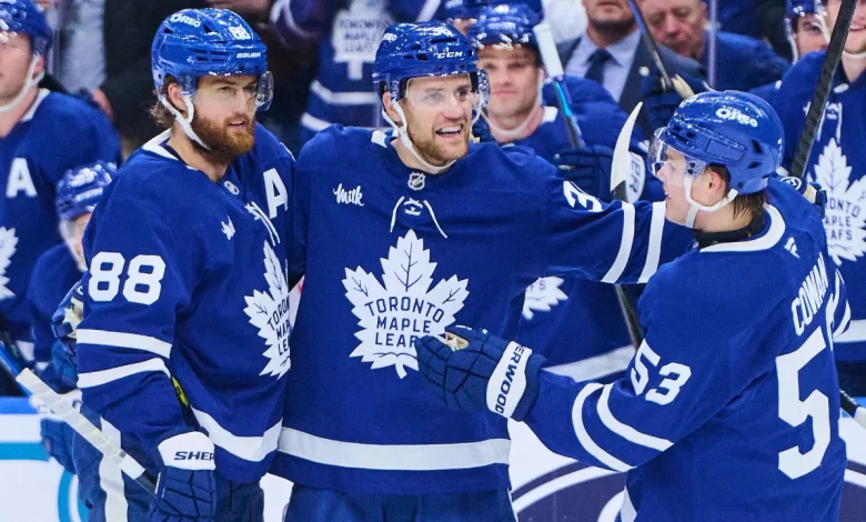 Maple Leafs' Dakota Mermis to be evaluated after knee-on-knee hit vs. Lightning