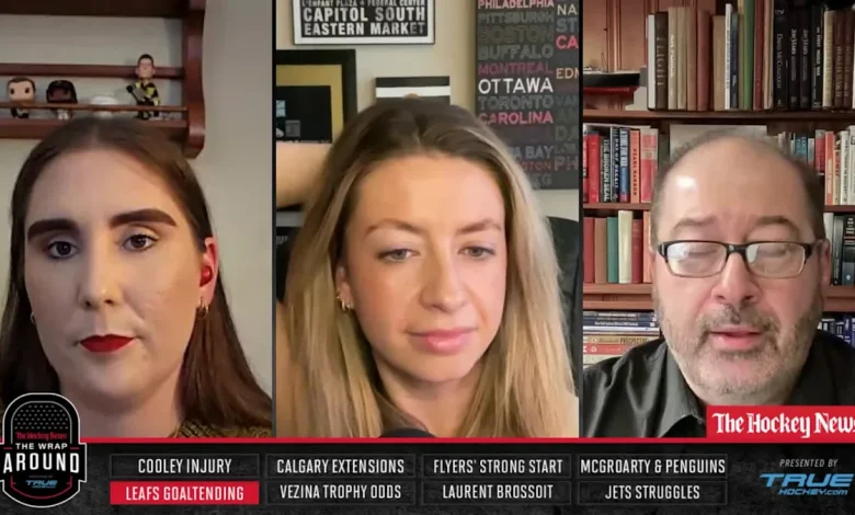 Maple Leafs Practice Notes: Thrun Recalled From Marlies After Mermis Placed On Injured Reserve, Rielly Misses Skate Due To Illness