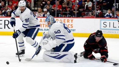 Maple Leafs place Joseph Woll on injured reserve, recall Artur Akhtyamov