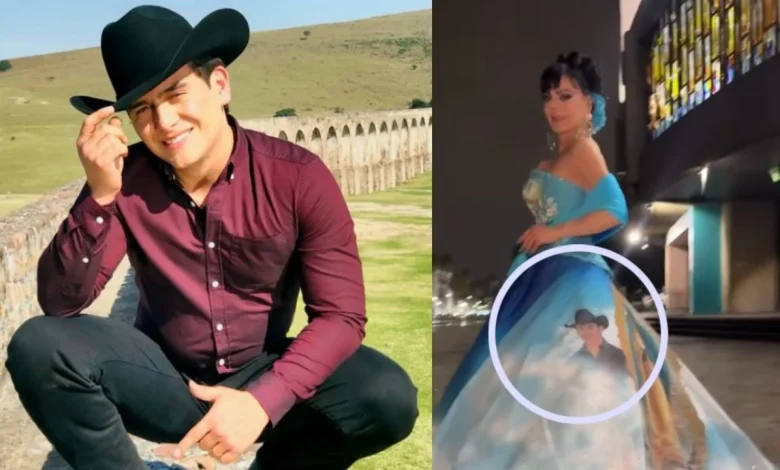 Maribel Guardia lleva a su hijo José Julián ante la Virgen de Guadalupe, luce vestido con su rostro