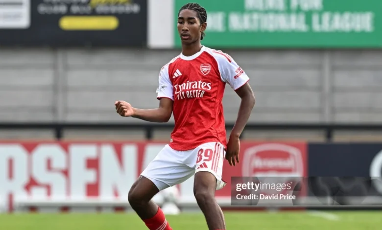 Marli Salmon receives first competitive senior callup as Arsenal face Aston Villa
