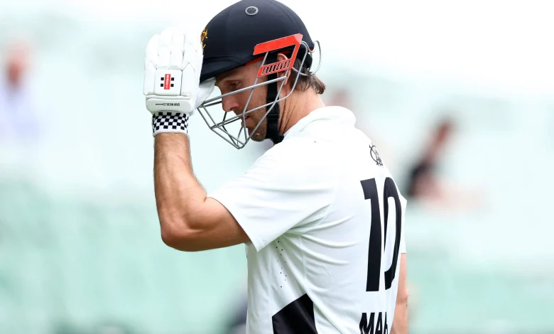 Marsh fails with bat in rare Shield outing for WA