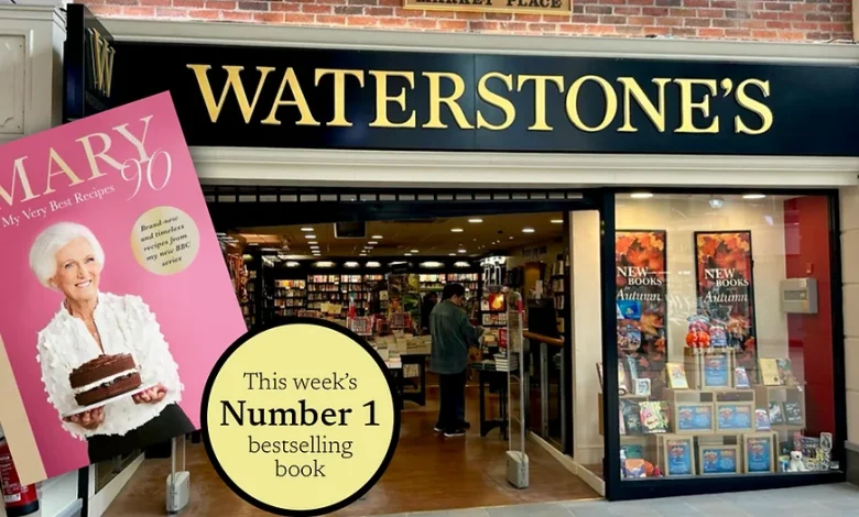 Mary Berry leads Waterstone’s Ballymena Top 10 as festive bestsellers dominate
