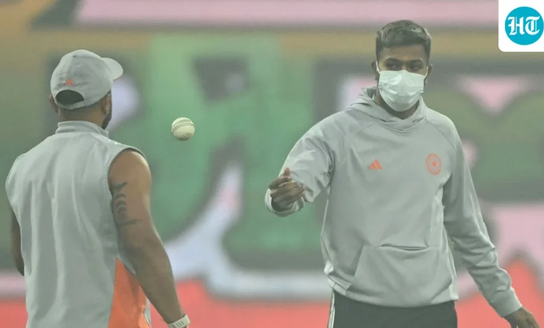 Masked Hardik Pandya waits as 'excessive fog' in Lucknow forces toss delay in India vs South Africa 4th T20I | Cricket