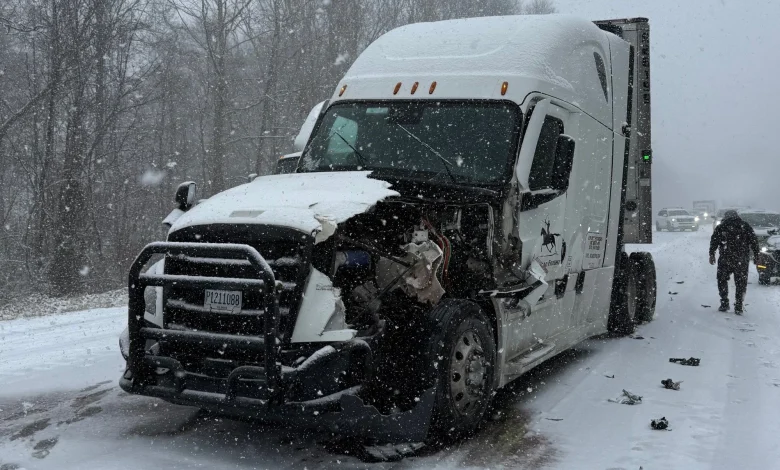 Massive Wreck On I-70 Piles Up 45 Cars