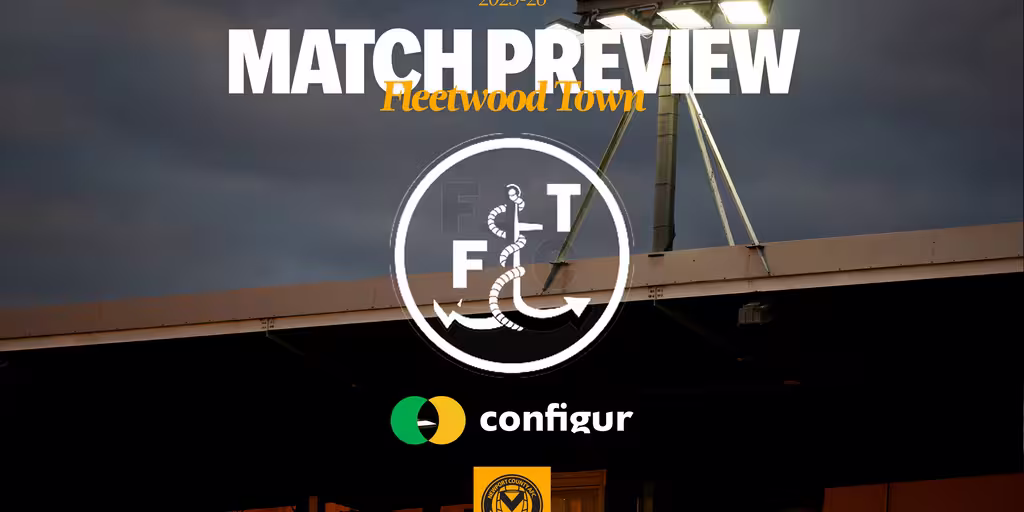 Match Preview / COUNTY CHIEF FUCHS BOOMS OUT A MANDATE FOR LEAGUE TWO REVIVAL, "TOTAL TRUST AND WATCHING EACH OTHER'S BACKS!"