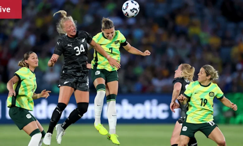Matildas vs New Zealand LIVE: Full-time as Matildas leave 2025 with a win