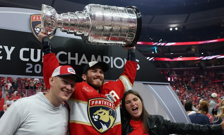 Matthew Tkachuk is living larger than life in South Florida