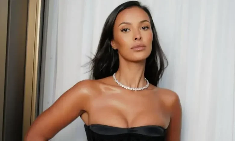Maya Jama Steals Red Carpet Spotlight In Cheek-Baring Black Skirt