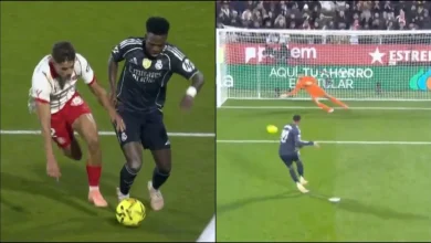 Mbappé empata de penalti tras un pisotón claro sobre Vinicius