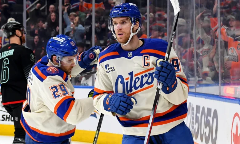 McDavid gets hat trick, Oilers score 9 in win against Kraken