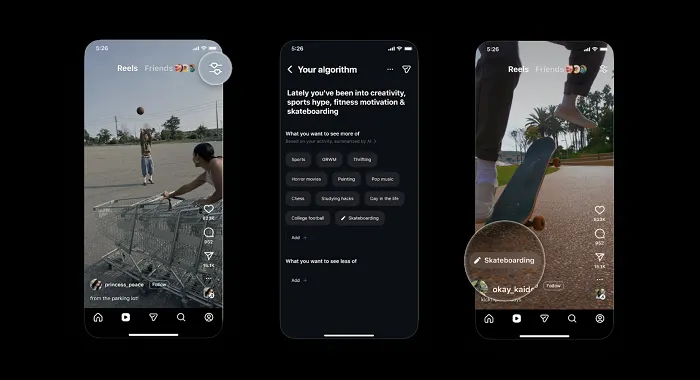 Meta Launches Reels Algorithm Controls to US Users