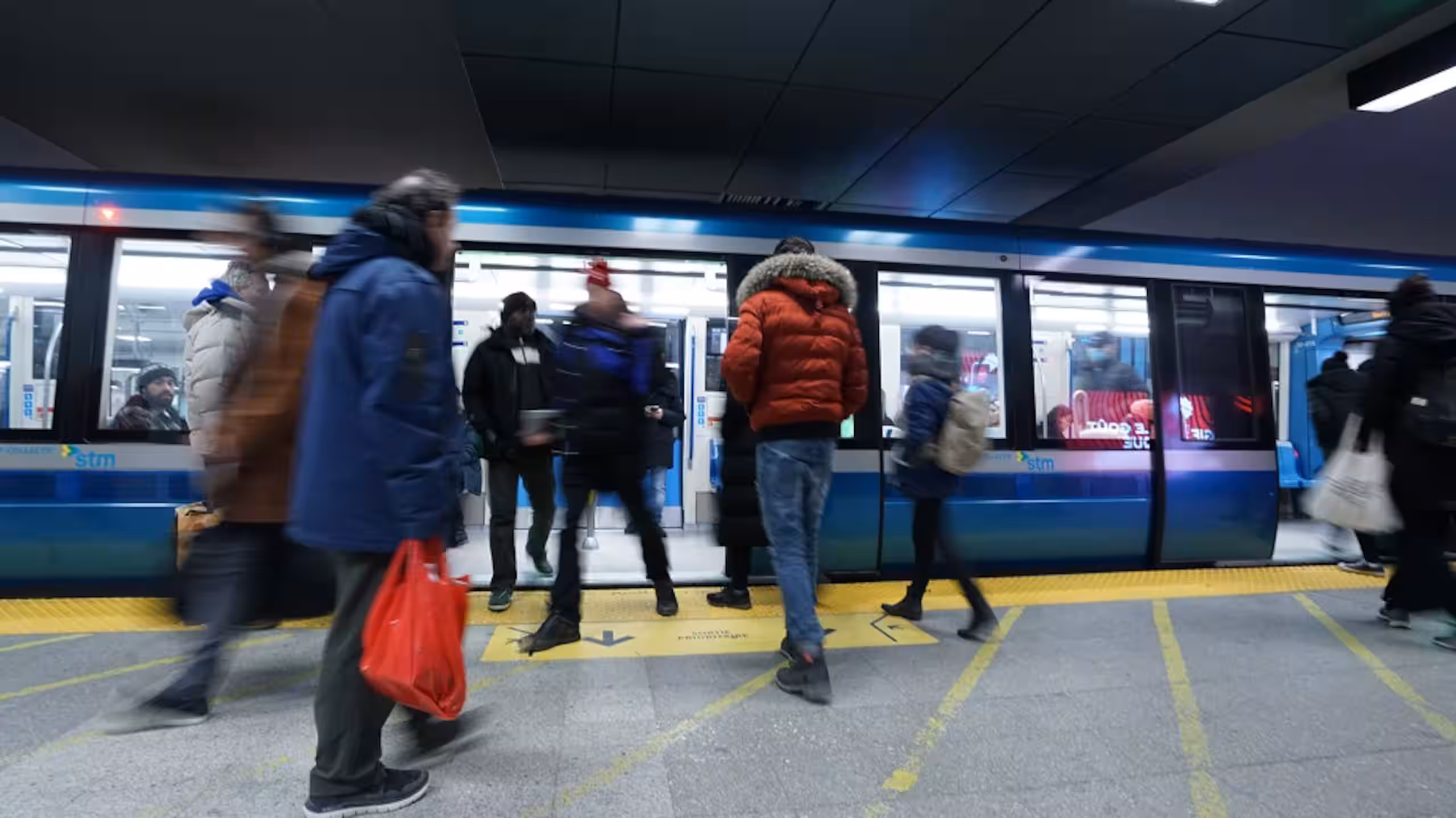 Métro de Montréal: service interrompu sur la ligne orange
