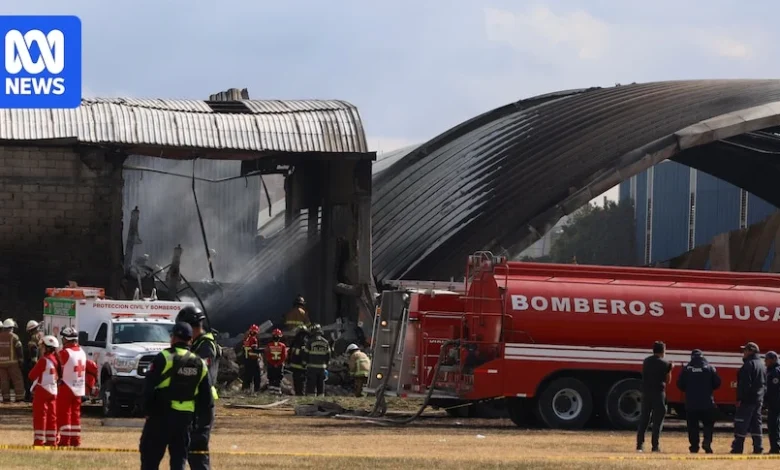 Mexico small plane crash leaves at least 7 dead