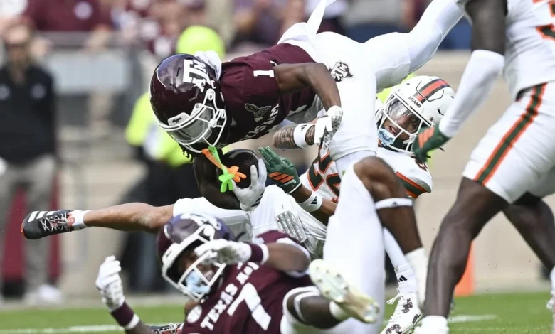 Miami vs. Texas A&M score, live updates: Hurricanes, Aggies trade punts early