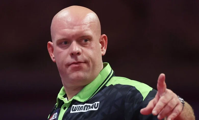 Michael van Gerwen's brand new look as he aims to upset Luke Littler at World Championship