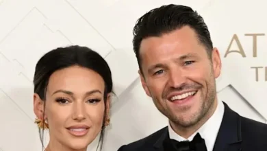 Michelle Keegan's Christmas preparations interrupted by Mark Wright's golf obsession