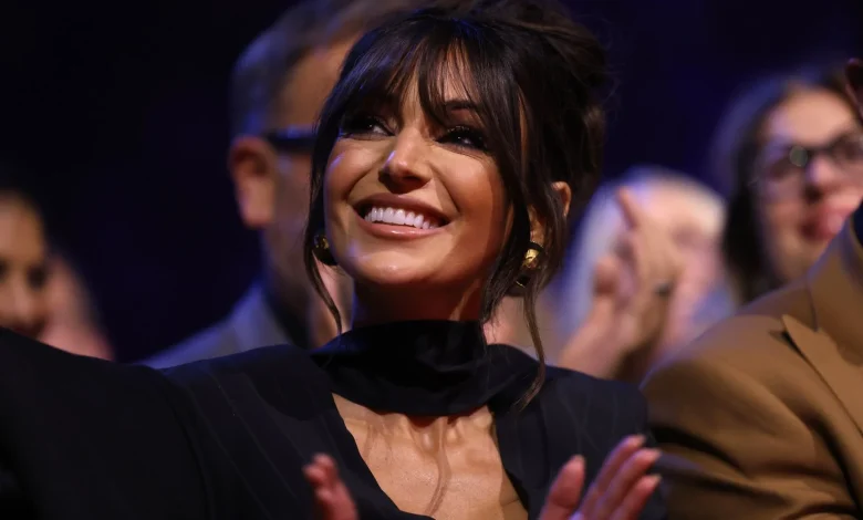 Michelle Keegan’s Elegant Festive Decor Inspires Christmas Bow Trend