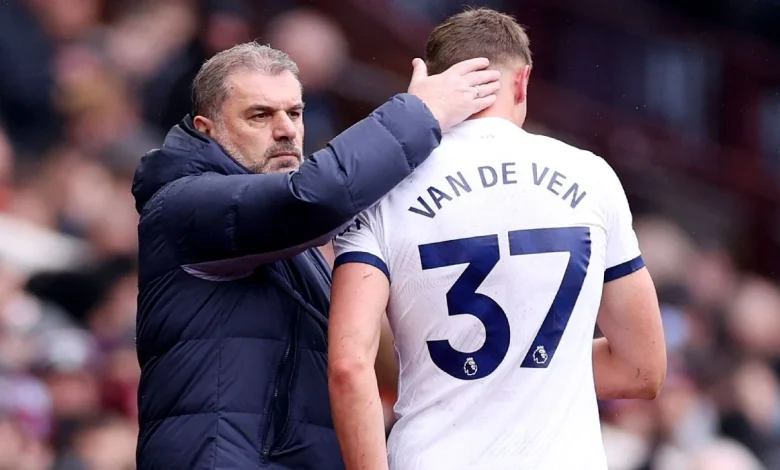 Micky Van de Ven: 'I still believe' in Ange Postecoglou's system