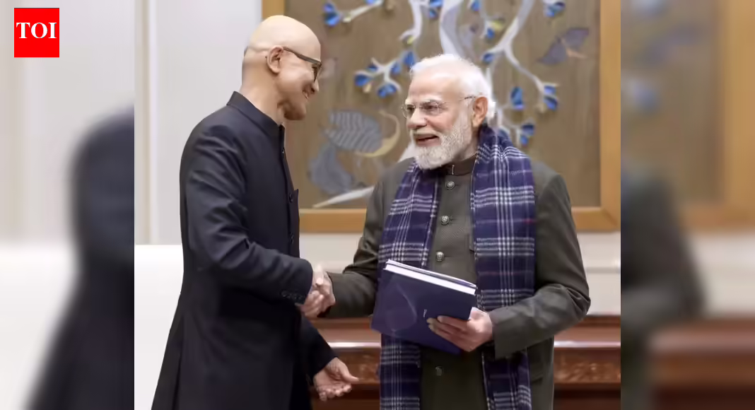 Microsoft to invest $17.5 billion in India; CEO Satya Nadella thanks PM Narendra Modi